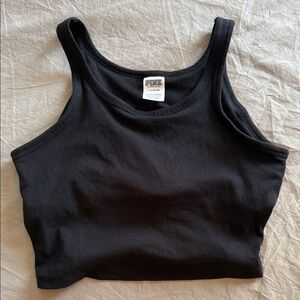 PINK Victoria's Secret Black Women's Tank Top